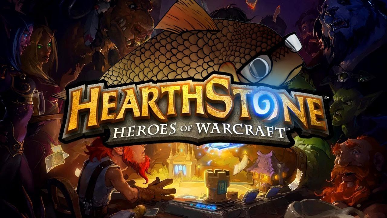 Ночной Язь кидает картонки в Hearthstone