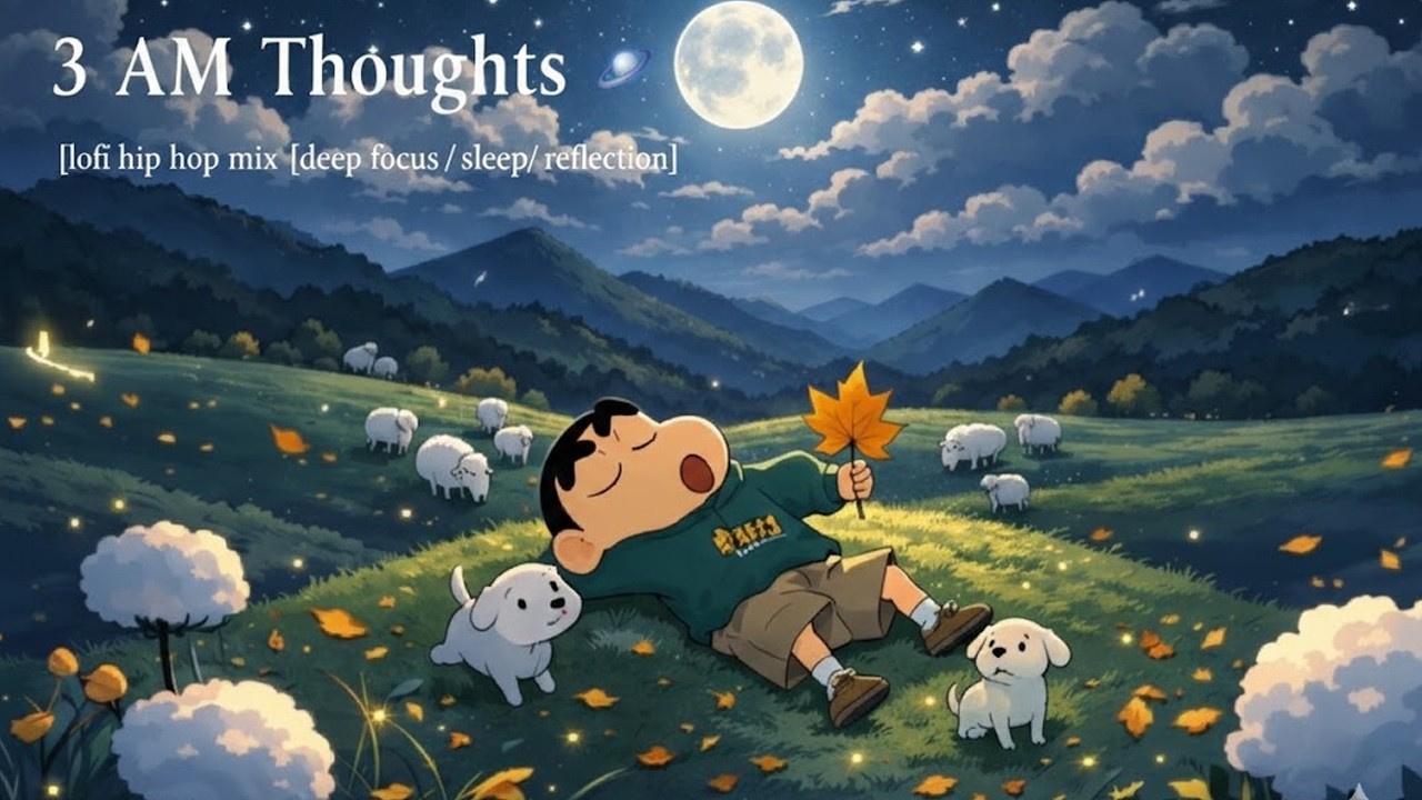 3 AM Thoughts 🌌 lofi hip hop mix [deep focus / sleep / reflection]