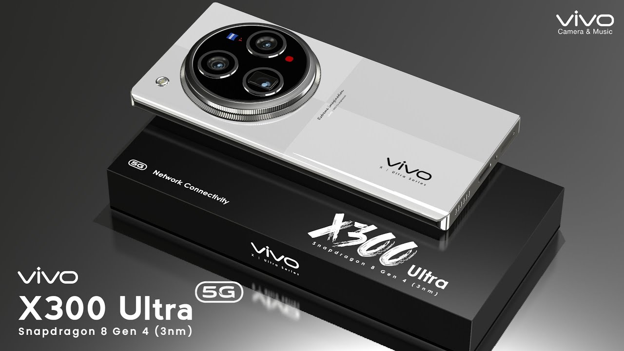VIVO X300 Ultra - 5G, 320MP, Snapdragon 8 Gen 4,16GB RAM, 5600mAh Battery/VIVO X300 Ultra