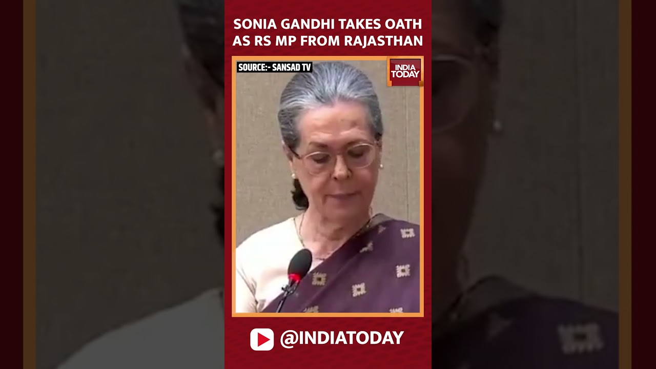 Lok Sabha Election 2024: Sonia Gandhi Takes Oath As Rajya Sabha MP From Rajasthan