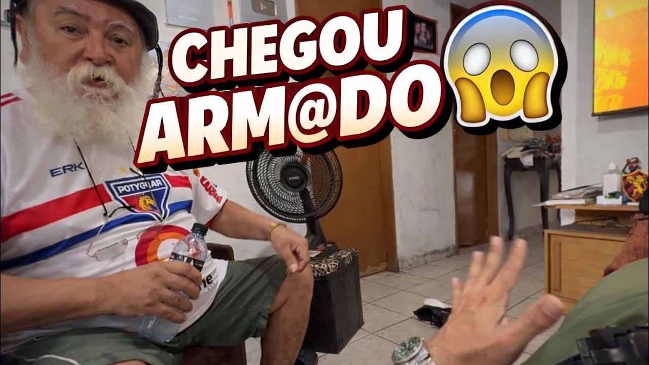 MANETIKIN CHEGOU ARM@DO E LUIZ DO SOM TRATOU ELE BEM 😱😱😱 | MANETIKIN 