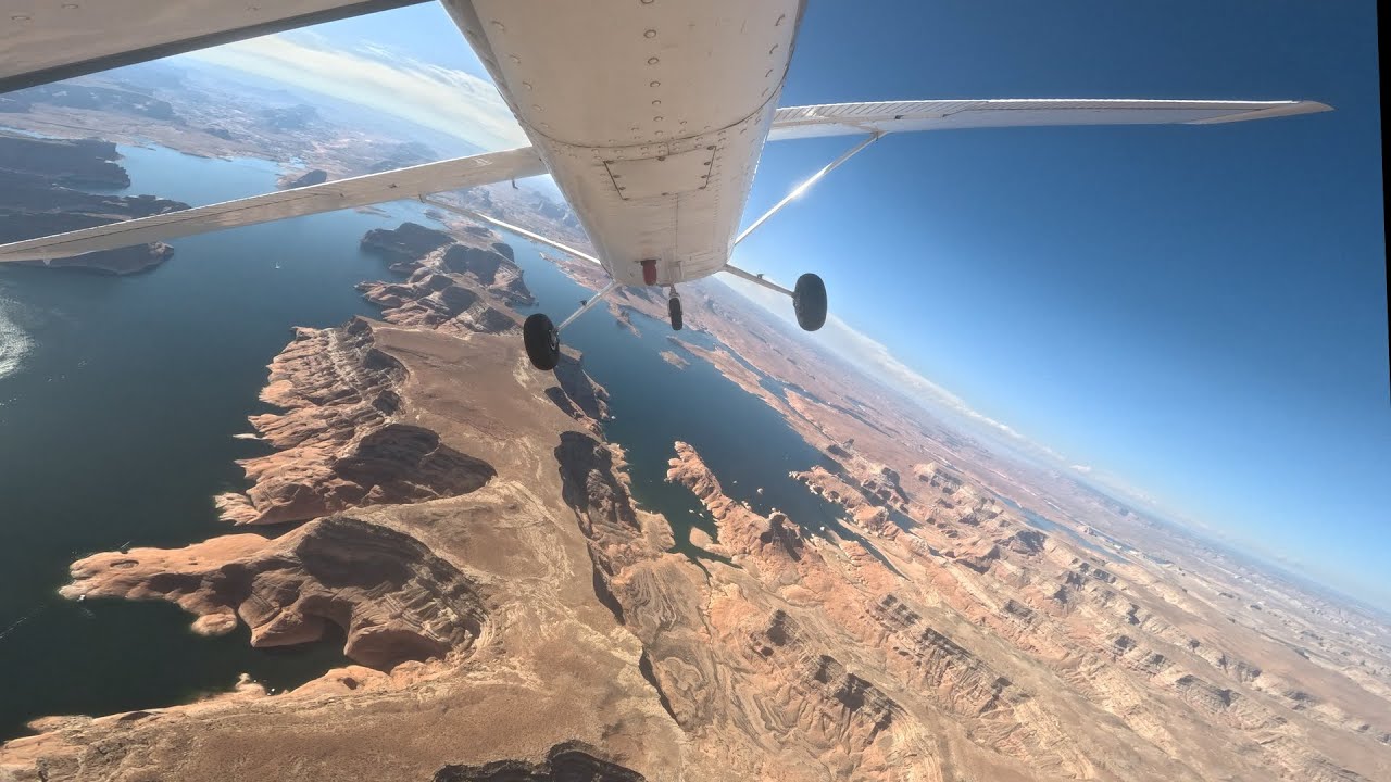 Flying to Page, AZ! Amazing Lake Powell Views!