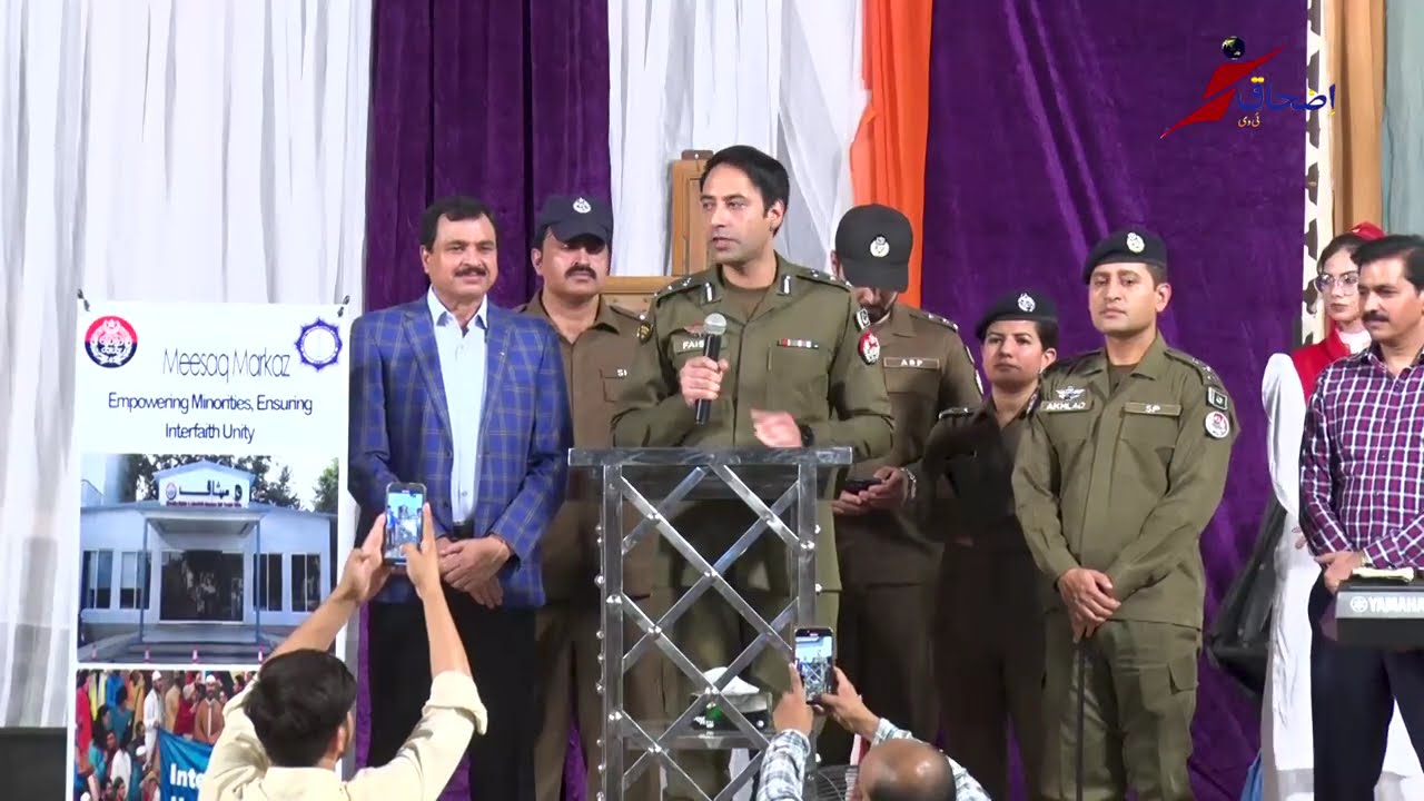 Faisal Kamran ( Dig Operations Lahore) and Pastor Anwar Fazal || #pastoranwarfazal #isaactv