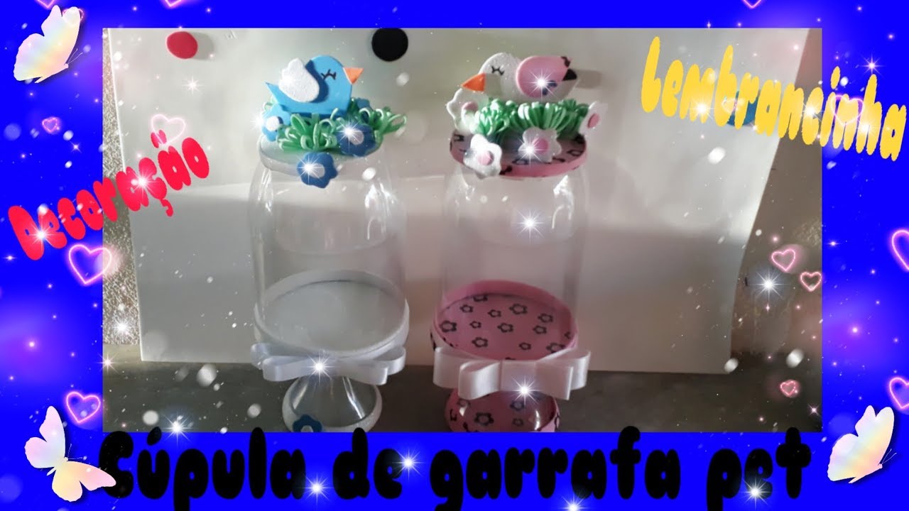 CÚPULA JARDIM ENCANTADO | FAÇA VOCÊ MESMO | GARRAFA PET