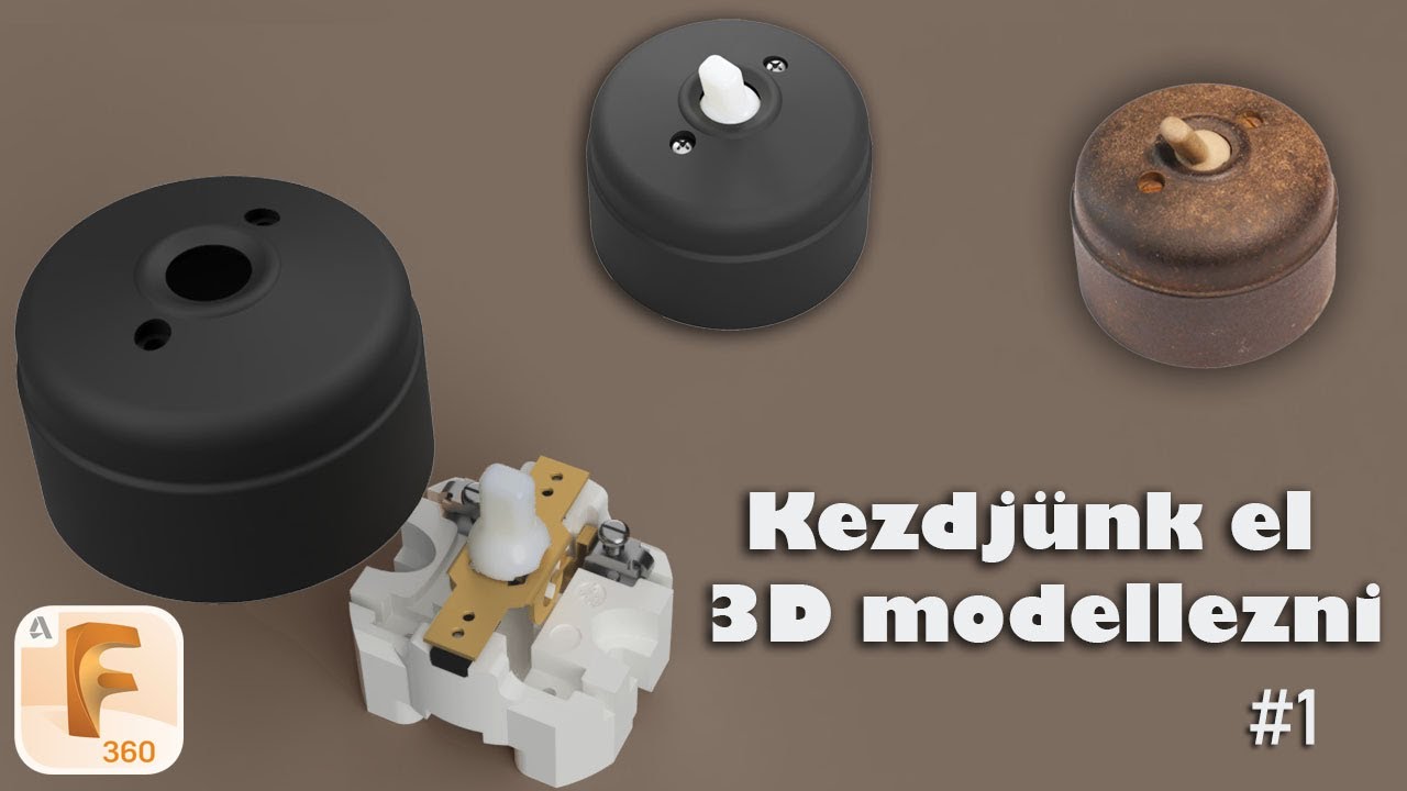 Kezdjünk el 3D modellezni | #1 | Autodesk Fusion 360 ◆ Az alapok