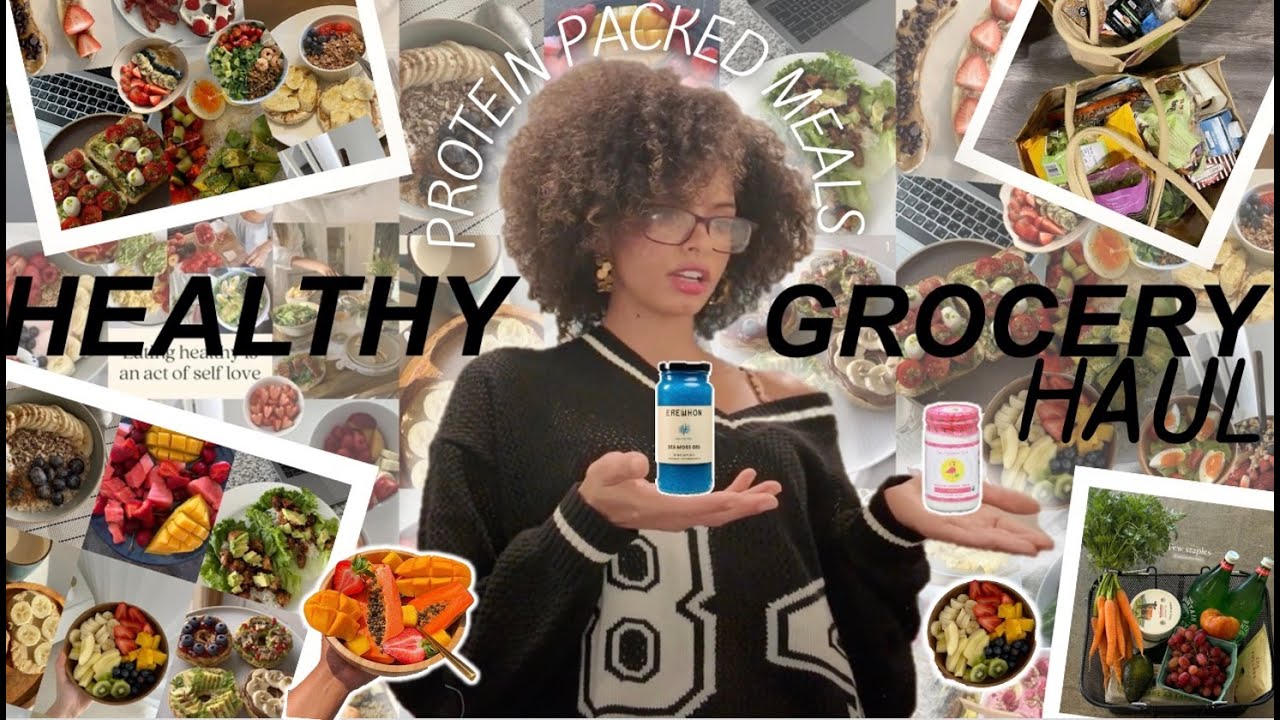 Покупки продуктов || Продукты с высоким содержанием белка, цельные продукты и питательные веществ...