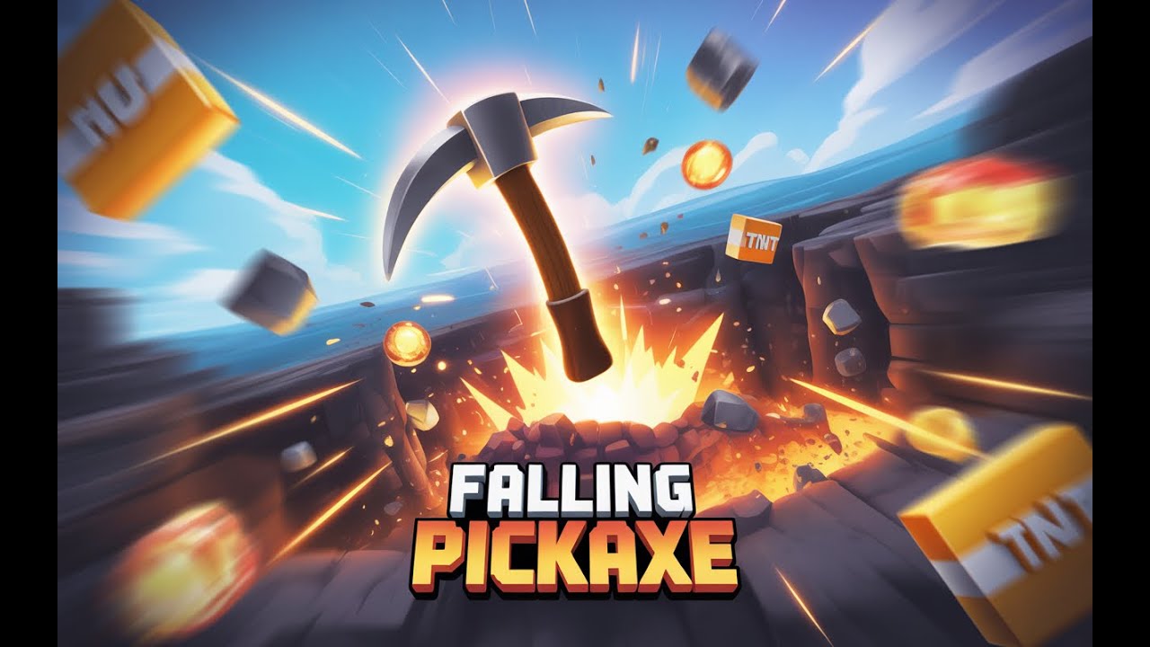 ⛏️ Falling Pickaxe The Ultimate Mining Challenge 💥 Play Here