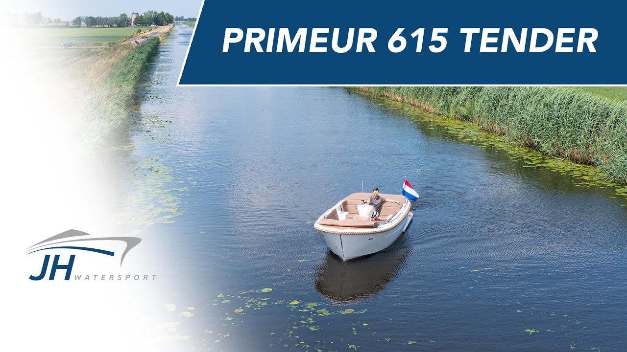 Varen met de Primeur 615 tender
