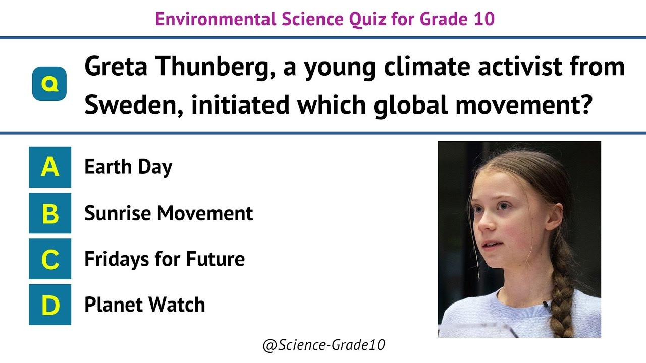 Environmental Science Quiz for Grade 10 | 60 Questions | World Environment Day Quiz Preparation 2025