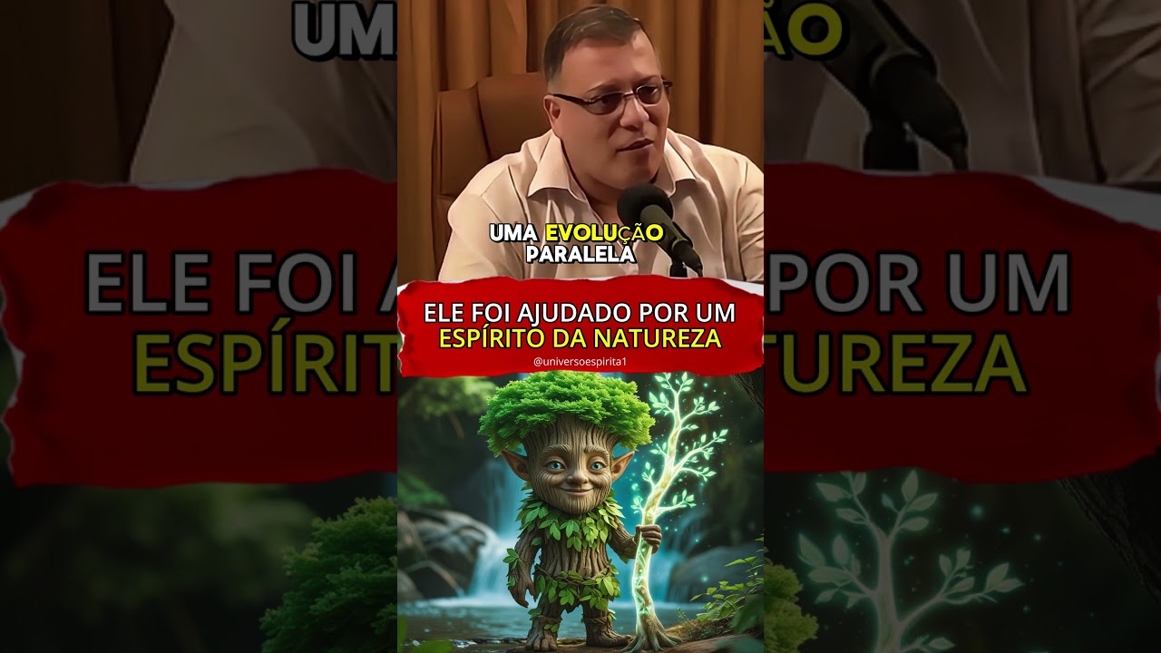 Ele encontrou com um Esp&iacute;rito da Natureza! Relato de Wagner Borges