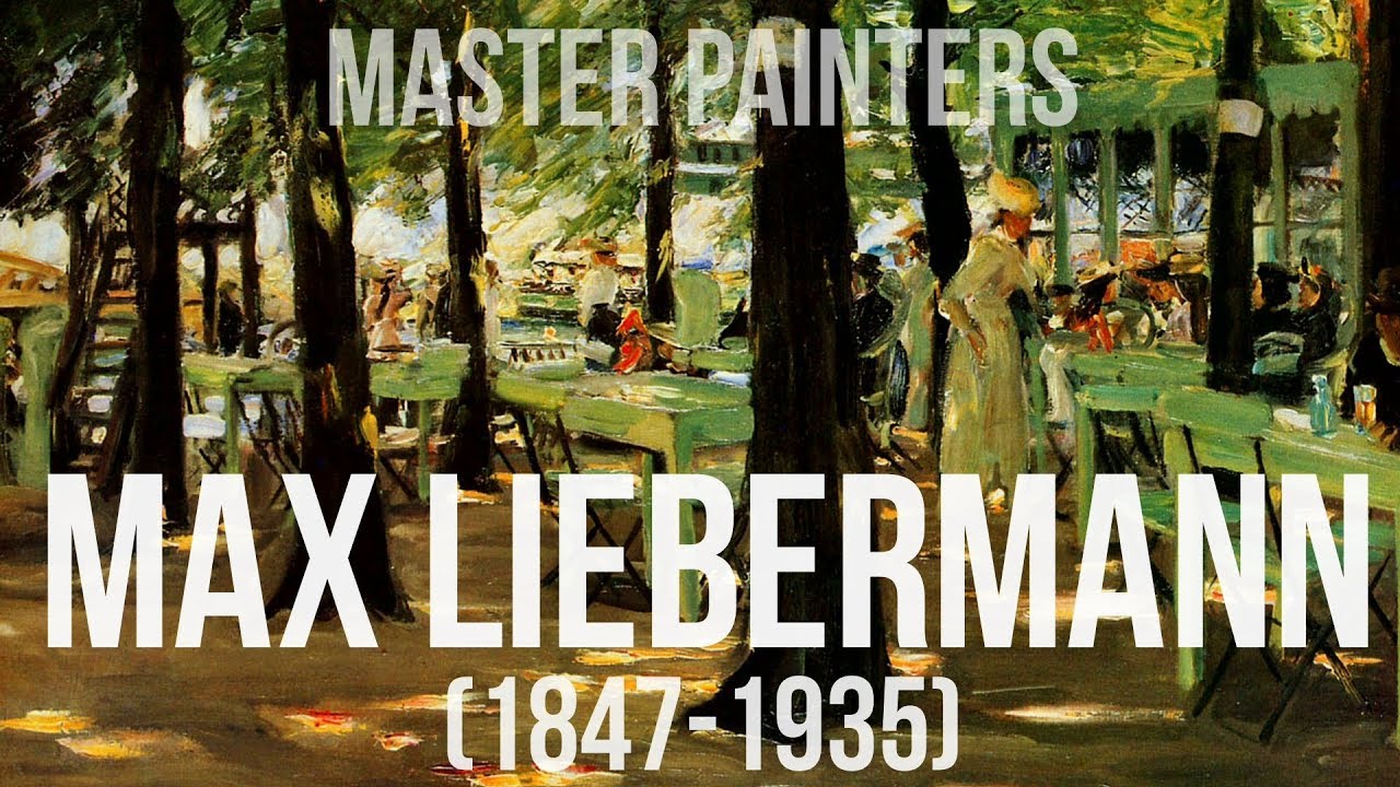Max Liebermann (1847-1935) A collection of paintings 4K