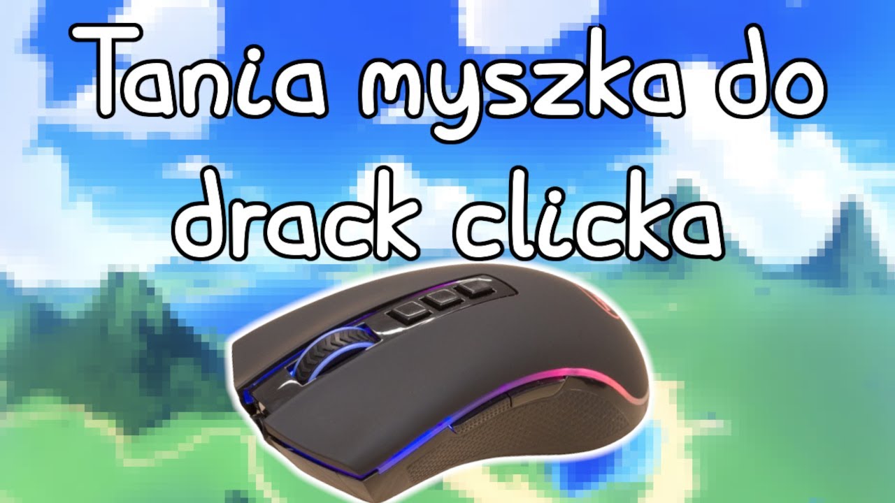 🤯Tania myszka do drack clicka🤯🐭 Recenzja Redragon Cobra m711🐁