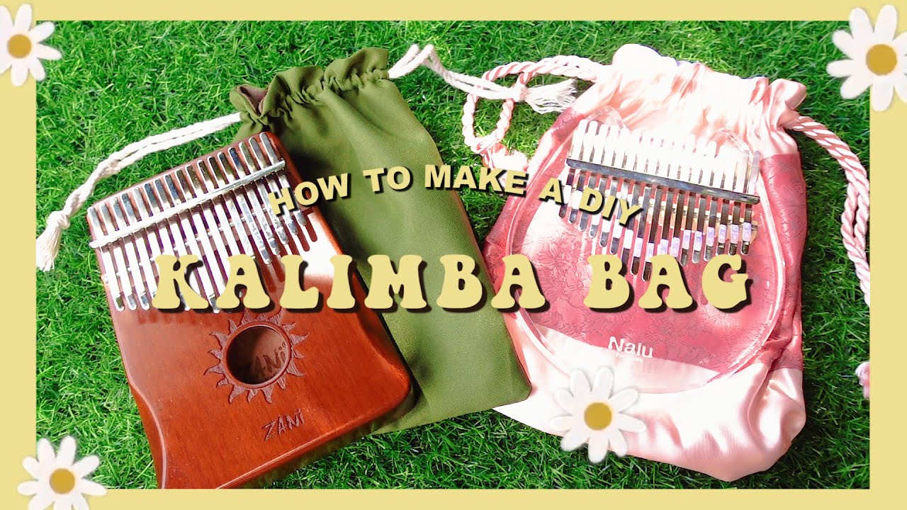 ☕ How To Make A Kalimba Bag | DIY Kalimba Accessories