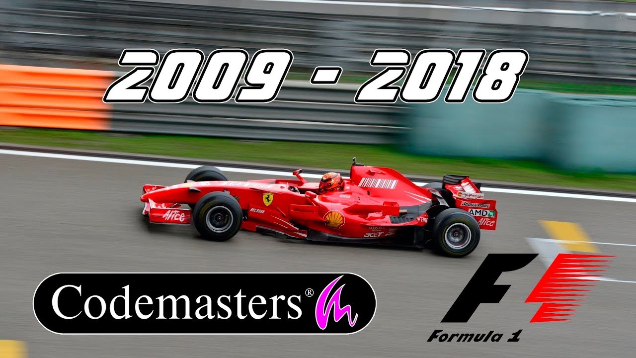 История / Эволюция Formula One (F1) от Codemasters