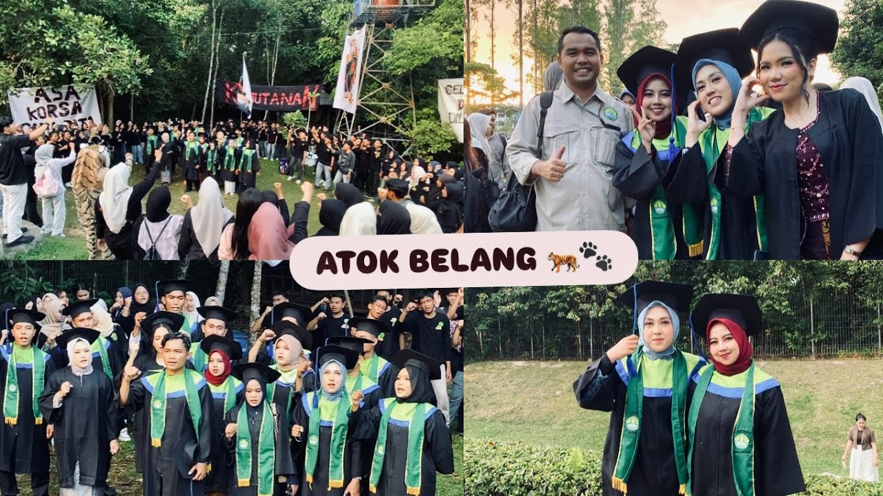 ARAK ARAK WISUDA_KEHUTANAN UNIVERSITAS RIAU 🎓✨🌳
