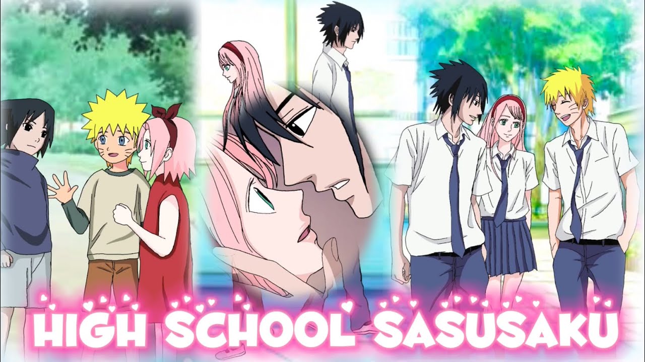 🌸High School Sasusaku | SasuSaku Comic Movie I Sasuke x Sakura🍅