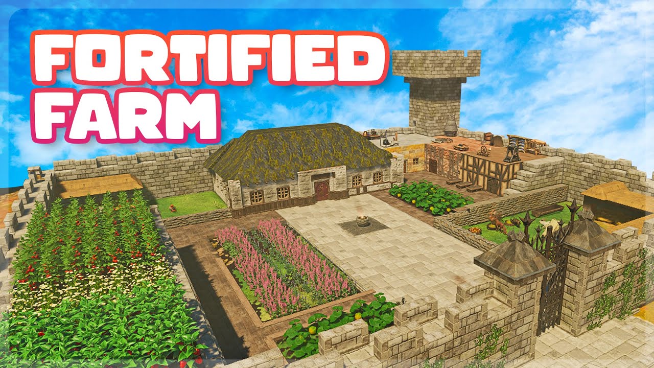 How to Build a Fortified Farm Base | Enshrouded