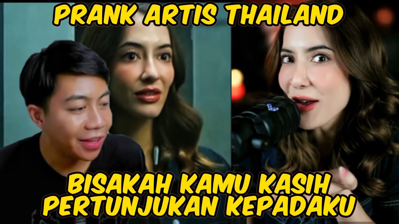 Heriss bikin artis thailand cantik ini kaget sama pertunjukannya