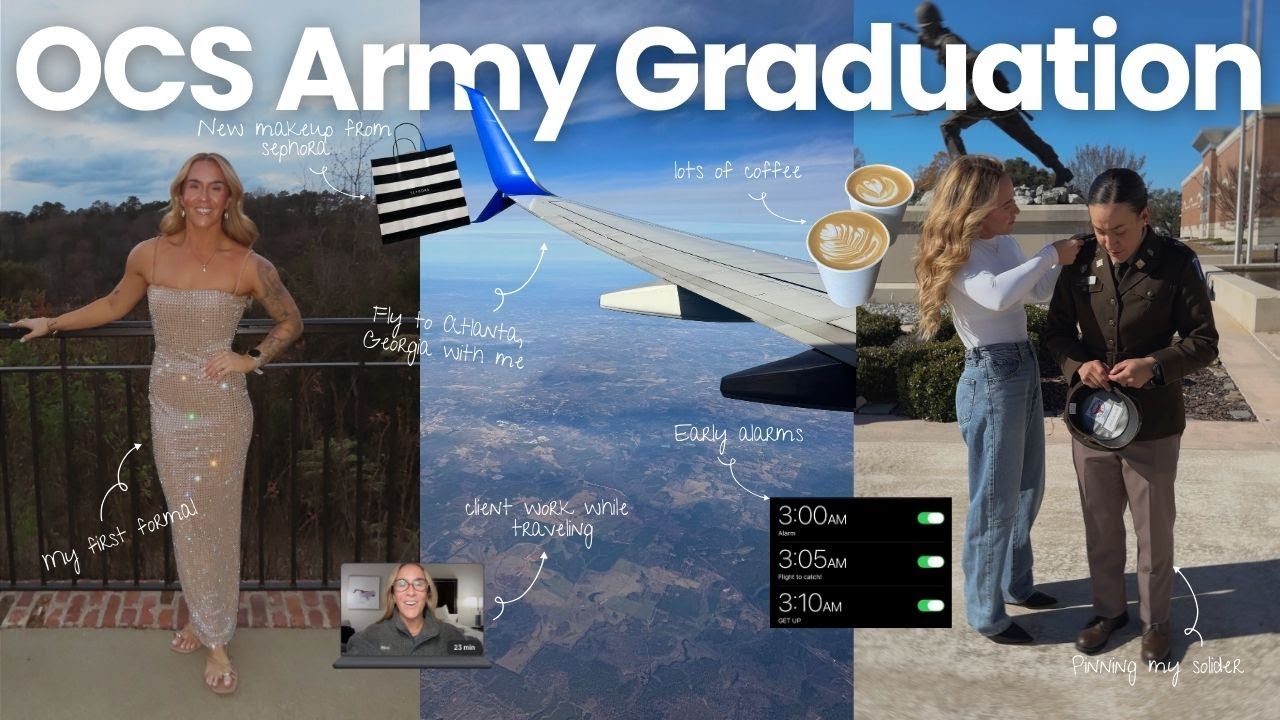 Travel With Me to My Wife’s OCS Army Graduation 🤍 | A Very Special Weekend