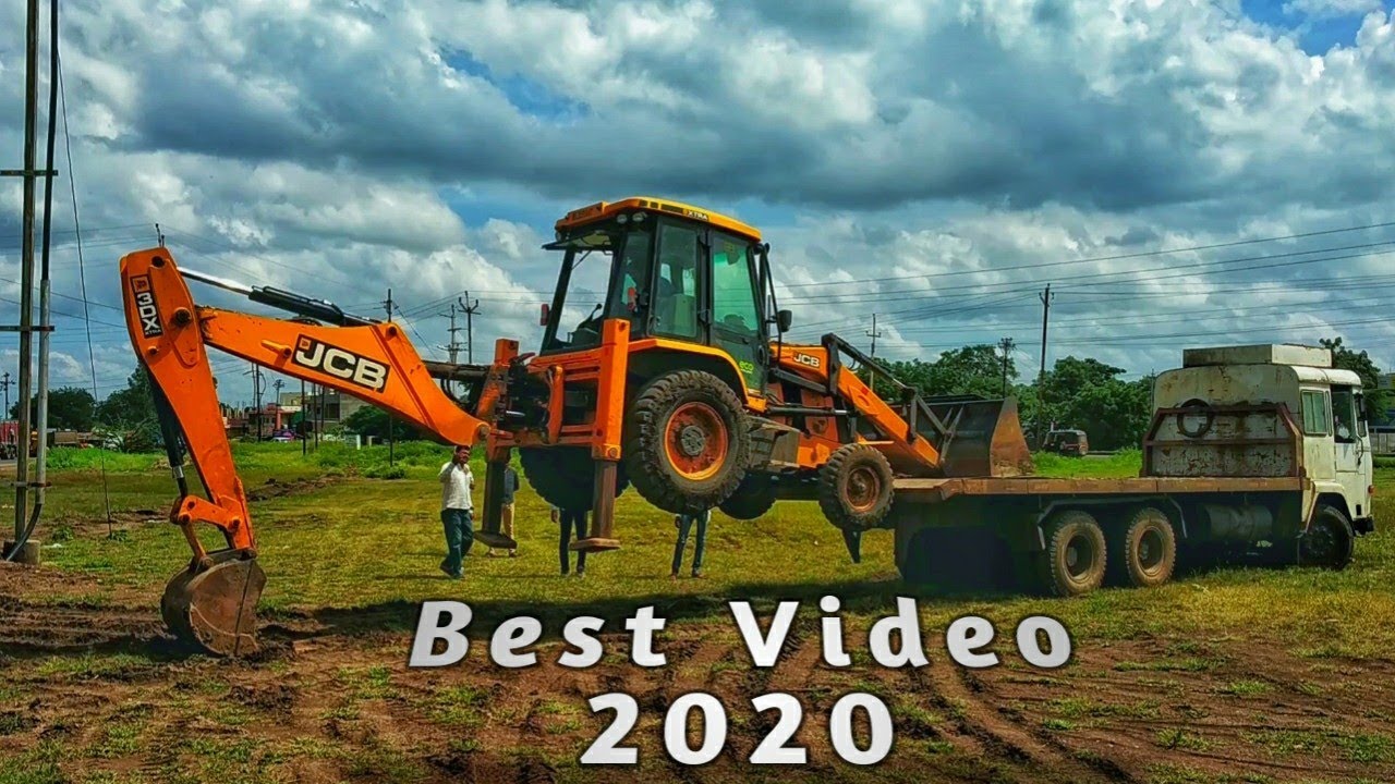 Amazing Video | JCB 3DX Excavator Uploading in Truck By Experience Driver