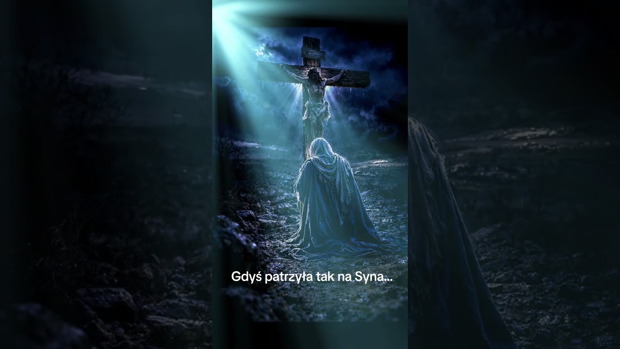 Gdyś patrzyła tak na syna...#maryja #jezus #krzyż #wielkipost #dlaciebie 