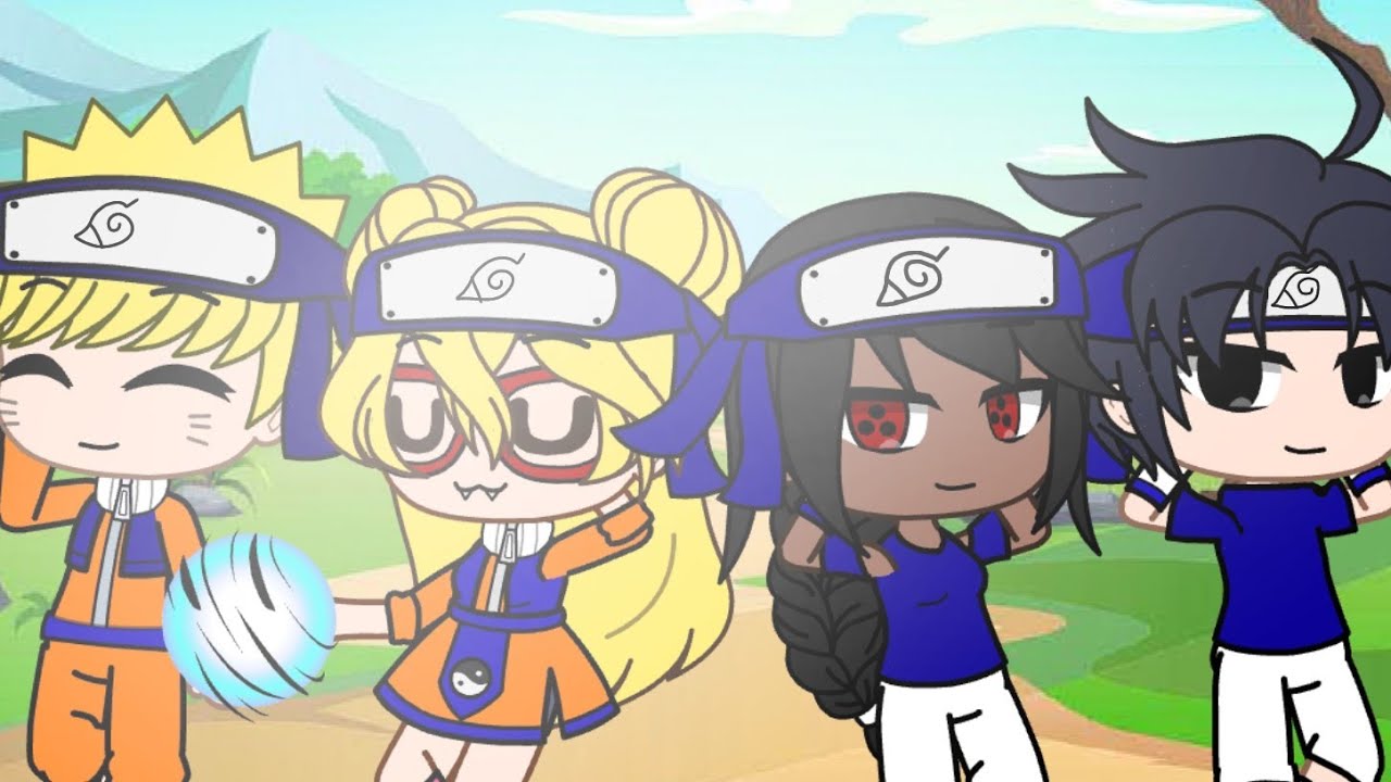 E se eu fosse irmã do Naruto e a Rafa fosse irmã do Sasuke? GCMM (reeditado)