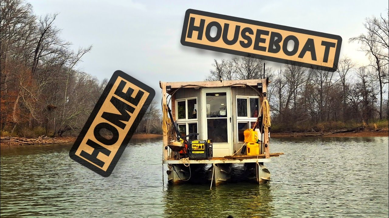 #206 ATAP... Make yourself at HOME.  offgrid houseboat