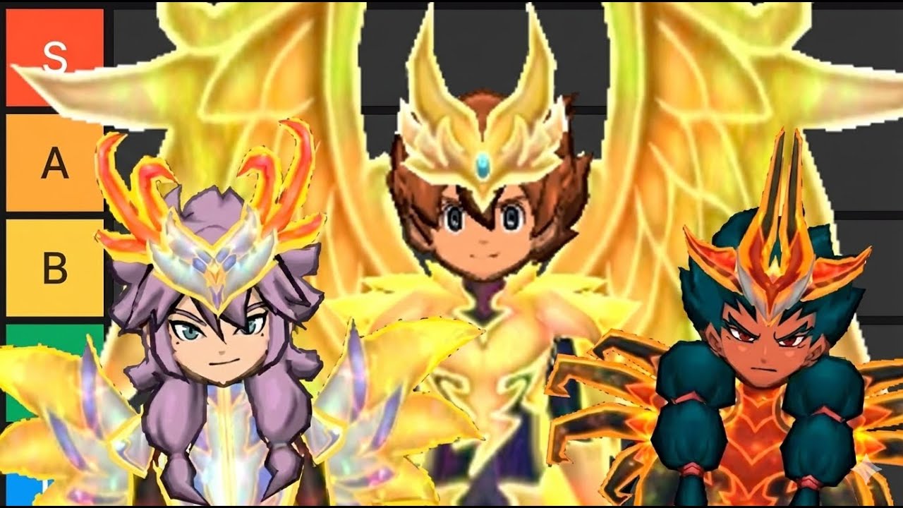 Quais são as melhores keshin armadura de inazuma eleven? (Tierlist)