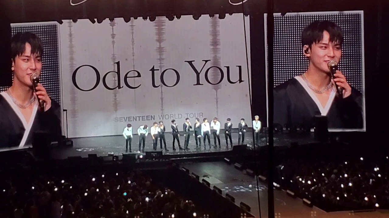 SEVENTEEN (세븐틴) Talking [Ode to You in LA fancam]