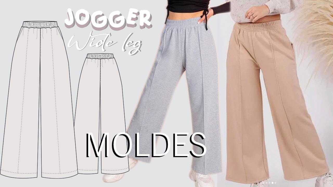 MOLDES JOGGER WIDE LEG PALAZO-pantalones pierna ancha