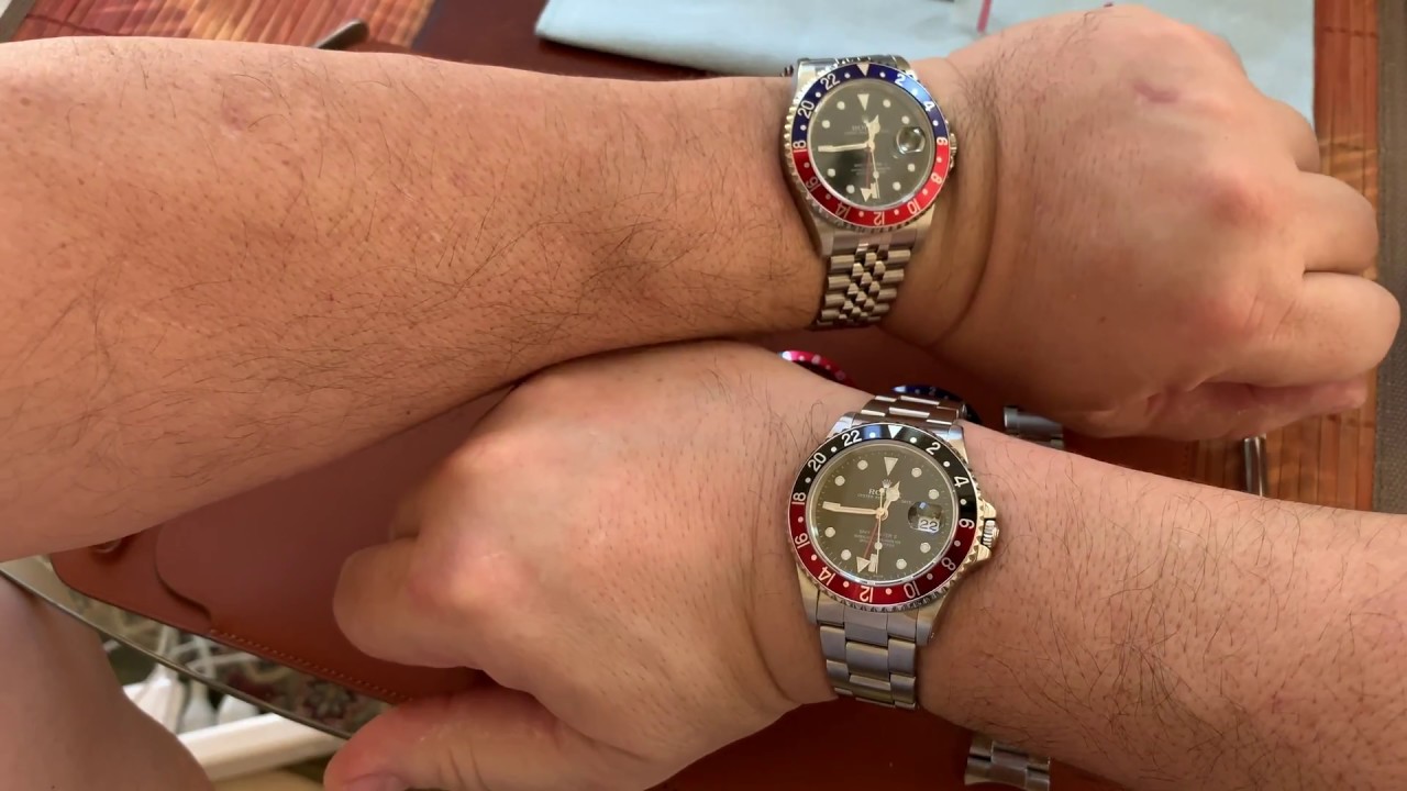 Adding a Jubilee bracelet to my 16710 Rolex Pepsi GMT Master II