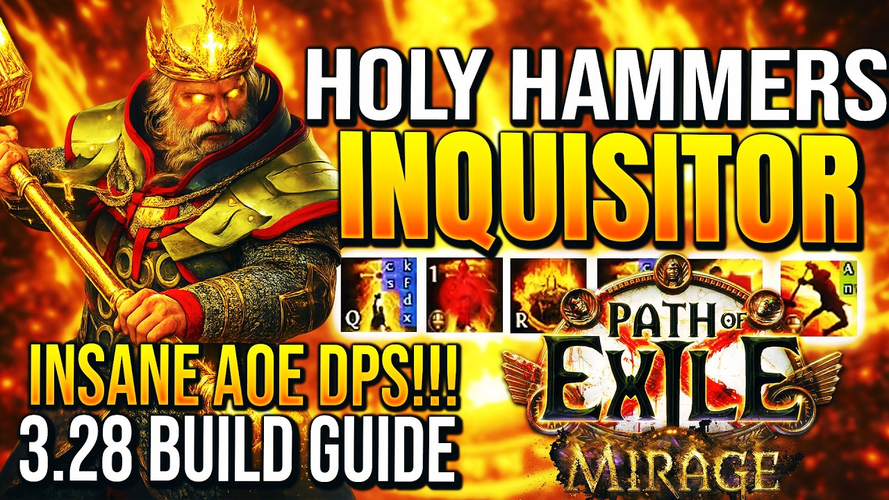 THIS HOLY HAMMER BUILD IS S-TIER IN 3.28! POE Holy Hammers Build (NEW META)