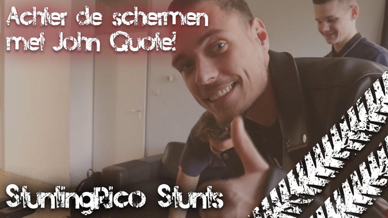 Dagje met JohnQuote opgenomen! (wat stukjes achter de schermen)- StuntingRico Extra