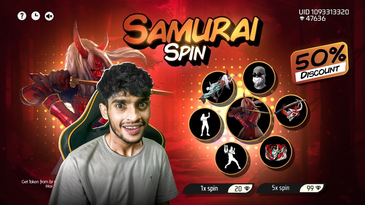 ZOMBIE SAMURAI RETURN 🔥 Free Fire Max