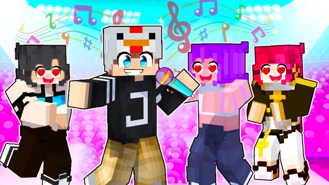 KPOP DEMON HUNTER Has A Crush On Me In Minecraft!