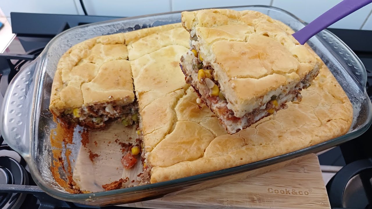 TORTA DE ATUM DE LIQUIDIFICADOR! FÁCIL E RÁPIDA!
