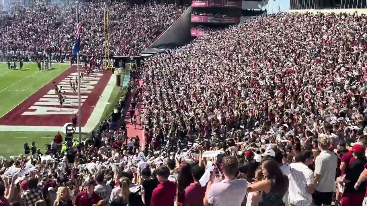 The University of South Carolina football ￼