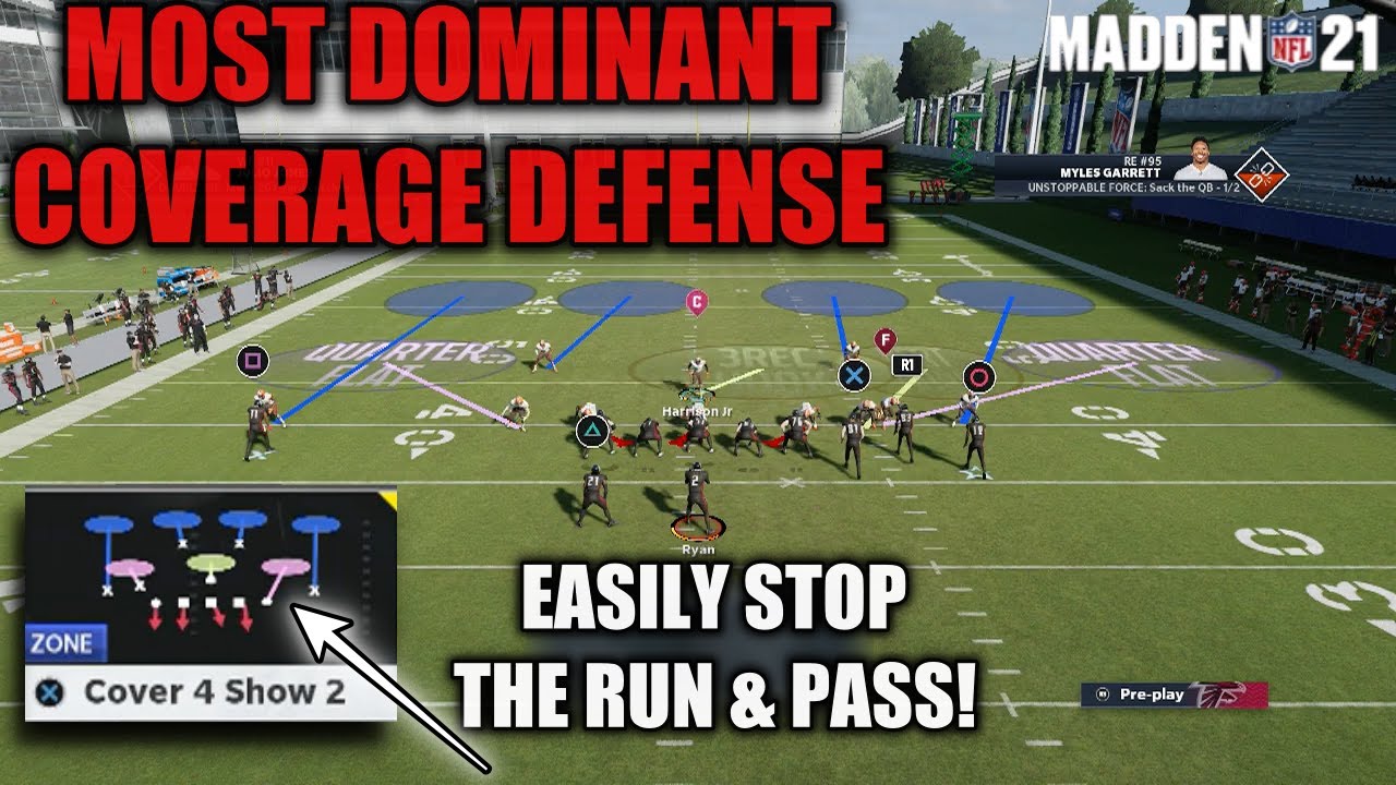 MOST DOMINANT COVERAGE DEFENSE IN MADDEN 21! EASY SETUP LOCKS UP THE RUN & PASS VS ANY OFFENSE!