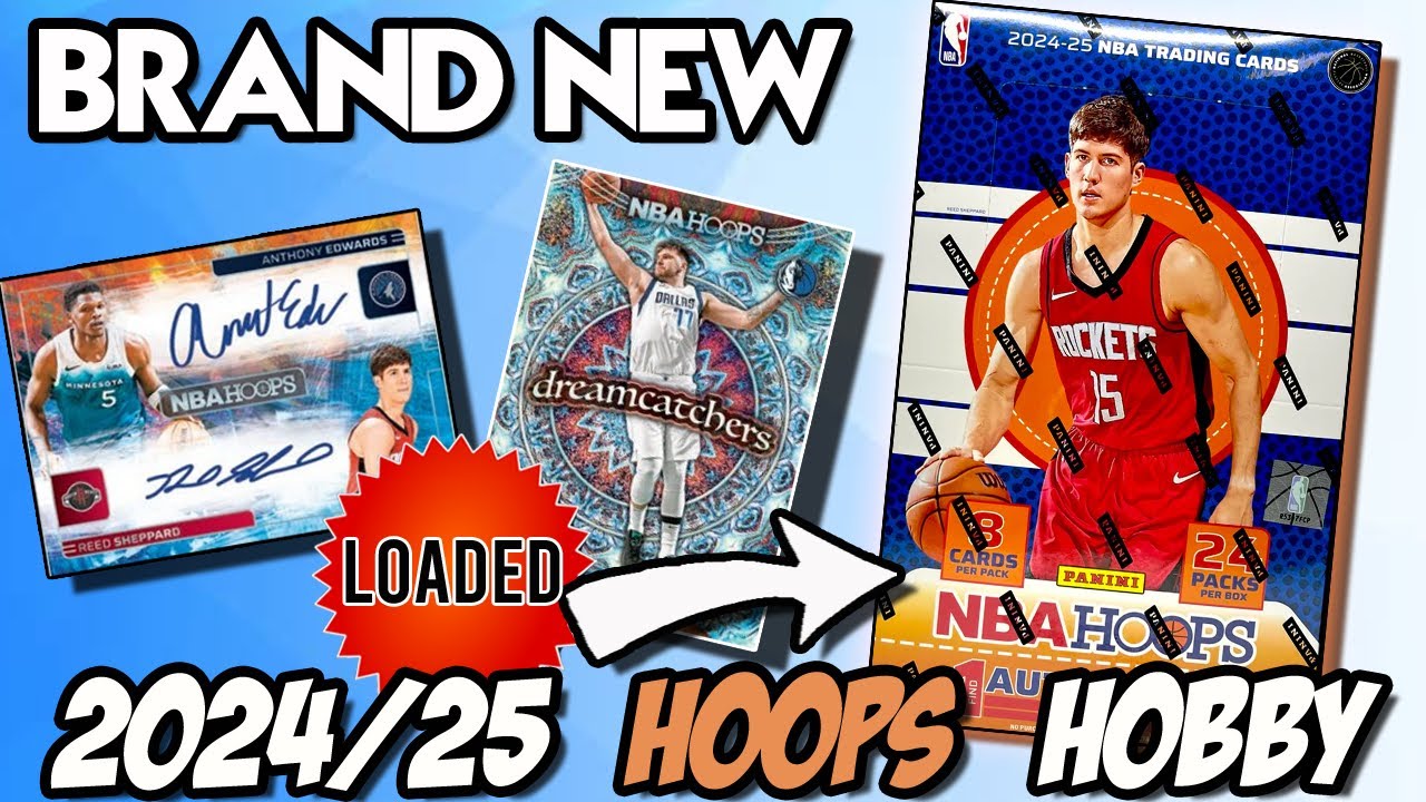 🚨 НОВИНКА! ПЕРВЫЙ ВЗГЛЯД НА КОЛЕСА Panini Hoops Basketball 2024-25! ЛУЧШИЙ БЮДЖЕТНЫЙ ХОББИ-КОРОБ ...