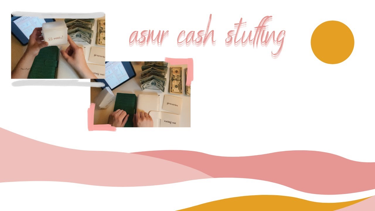 asmr cash stuffing | unintentional asmr | whisper, money sounds