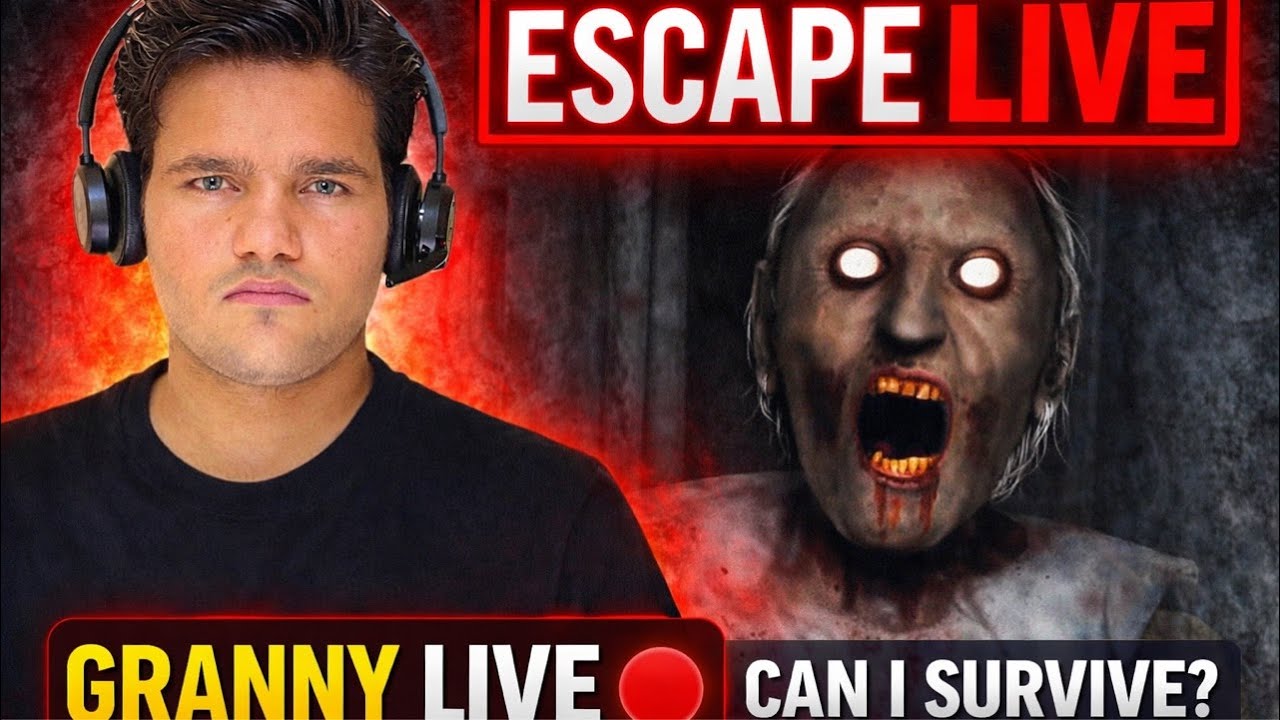 GRANNY LIVE 🔴 She Heard Me… Now I’m Dead! 😱