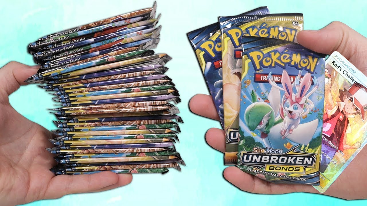 Opening a Pokemon Unbroken Bonds Booster Box! (36 Booster Packs) **NEW**