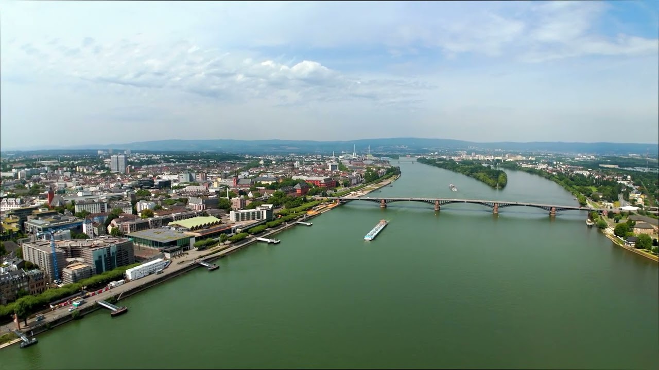 Mainz aus der Luft | Drohnenvideo in 4K