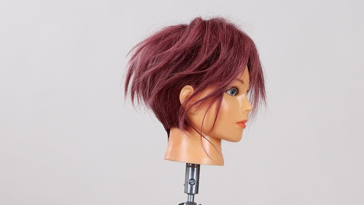 How to cut graduation and layers on short & medium bob length hair