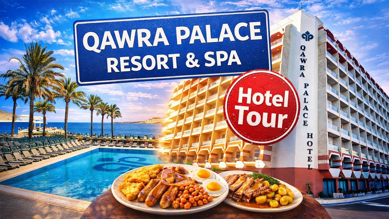 Qawra Palace Resort & Spa - Hotel Tour 2025