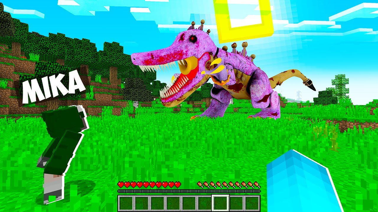 🇺🇦 ВИЖИВАННЯ У СВІТІ ТРУБОЗАВР У МАЙНКРАФТ! БАКІ І МІКА SAXOSAURUS POPPY PLAYTIME 4 MINECRAFT