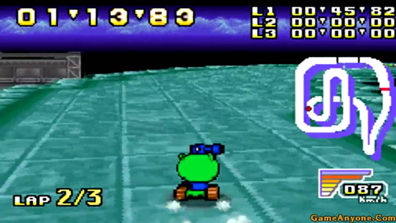 Konami Krazy Racers Walkthrough (Unlocking Ebisumaru & 1st Half of S License Class)