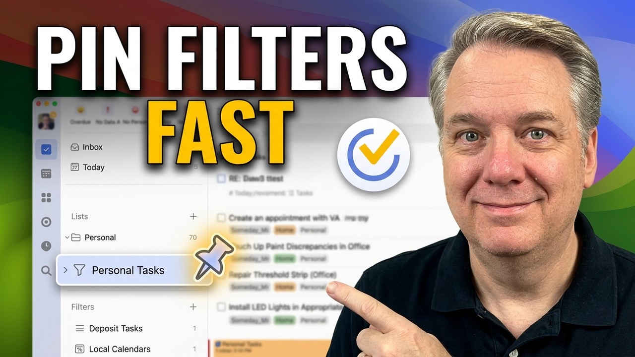 Pin Your Filters in TickTick Like a PRO in 5 Minutes