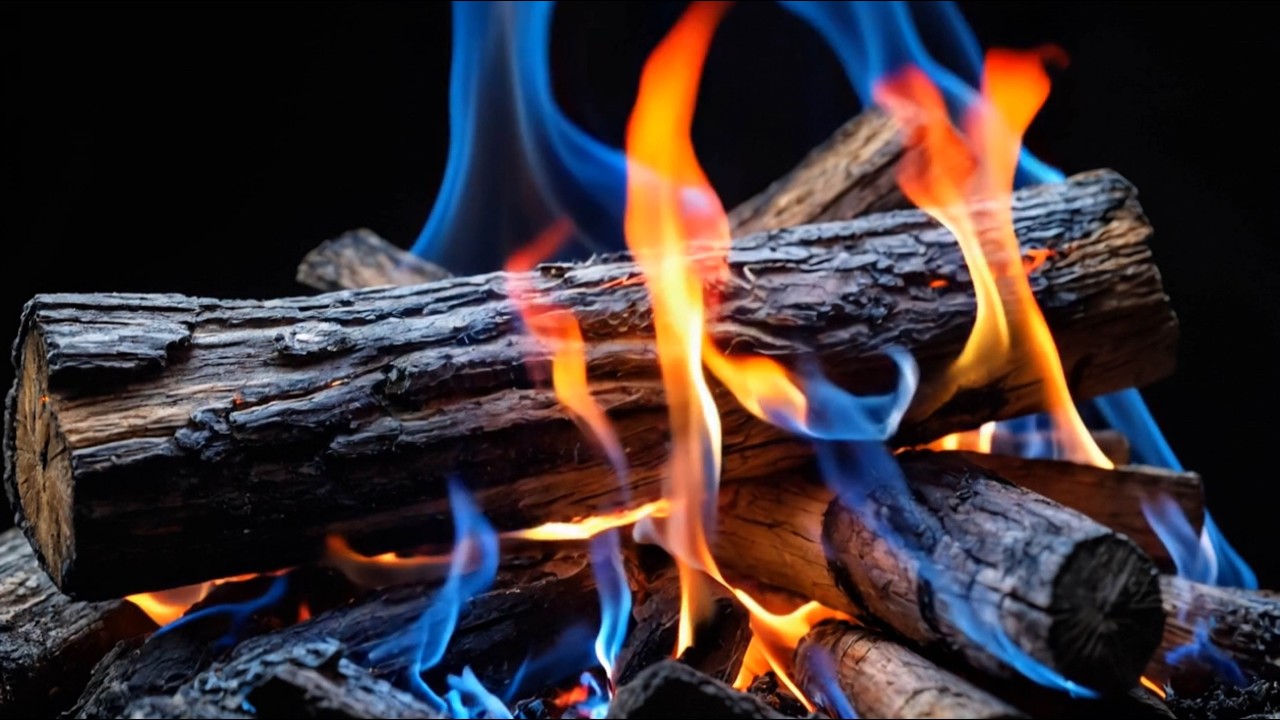 Calming Fireplace Ambience 4K 🔥 Warm Crackling Fire for Sleep, Focus & Stress Relief