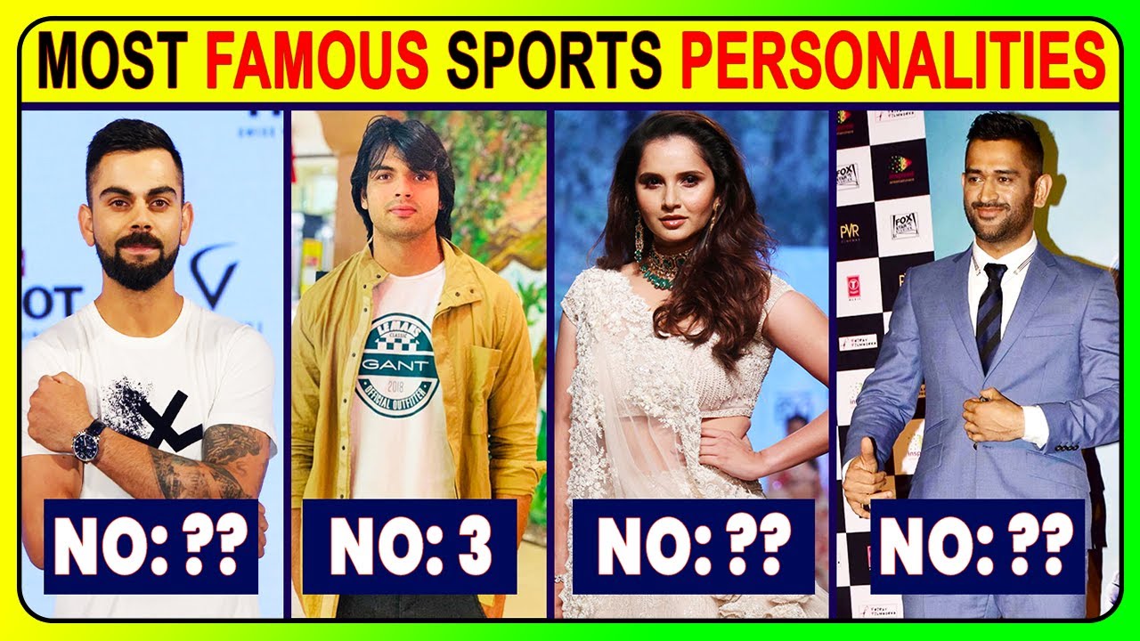 Most Famous Sports Personality Of India | भारत के 10 सबसे प्रसिद्ध खिलाड़ी